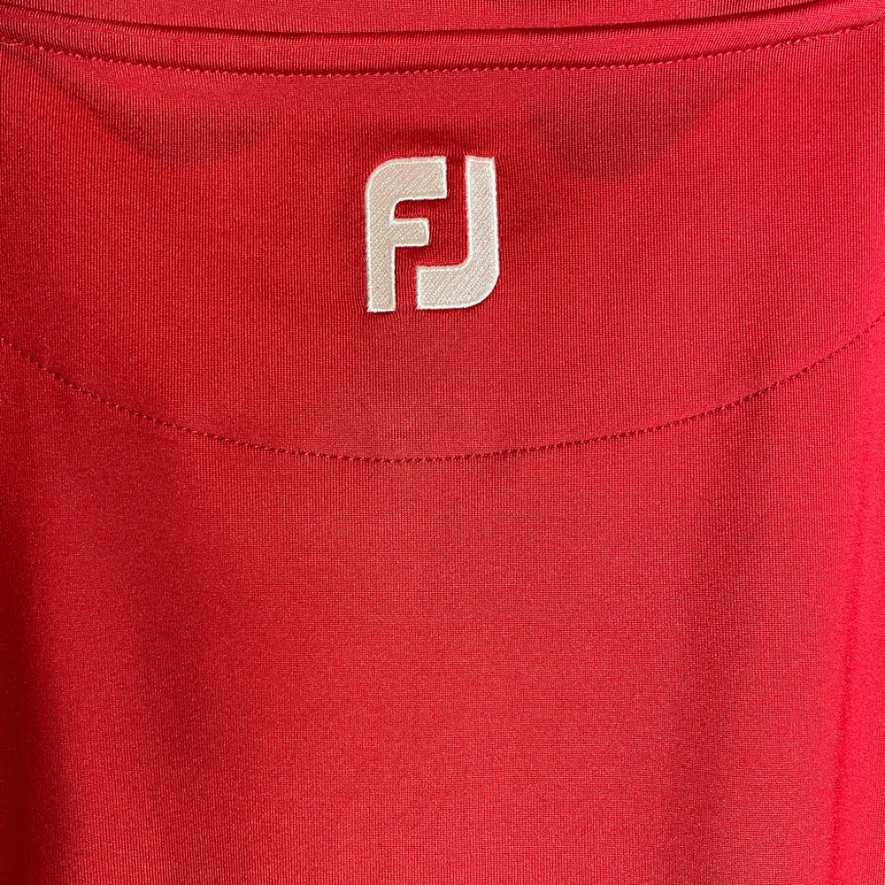 Red Quarter-Zip Pullover - Picture 6 of 6